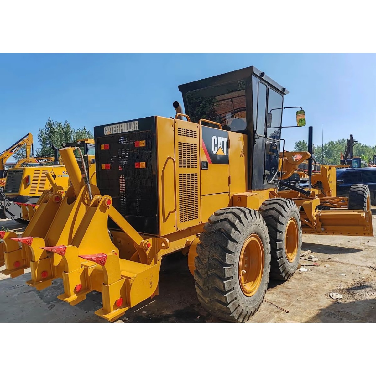 รถเกรดเดอร์ Cat140G Caterpillar