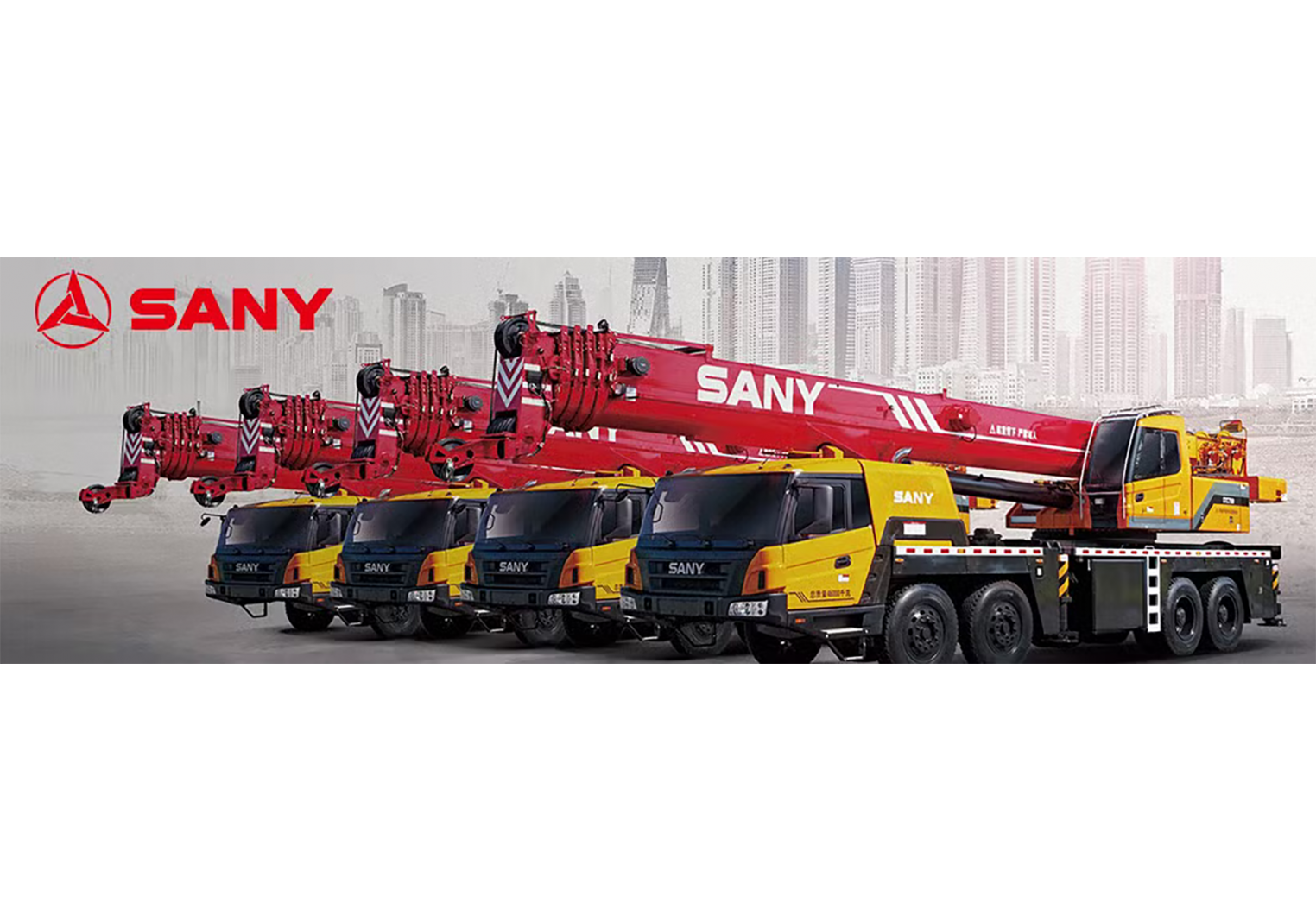 รถเครน SANY STC250 ขนาด 25 ตัน ราคา