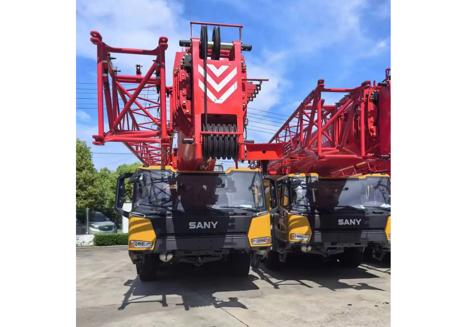 รถเครน ขนาด 100 ตัน Sany